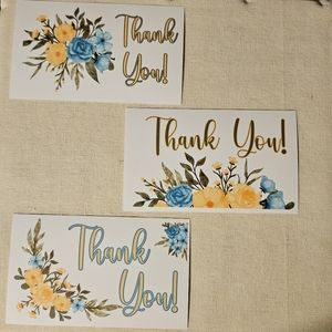 Lot of 21 Thank You Cards